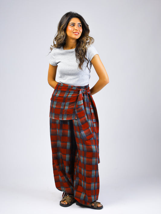 Deep Rouge Plaid