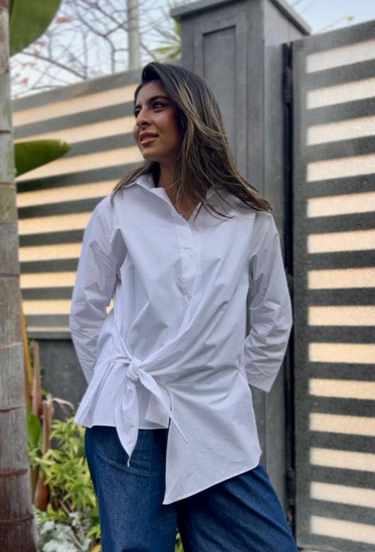 Pearl Wrap Shirt