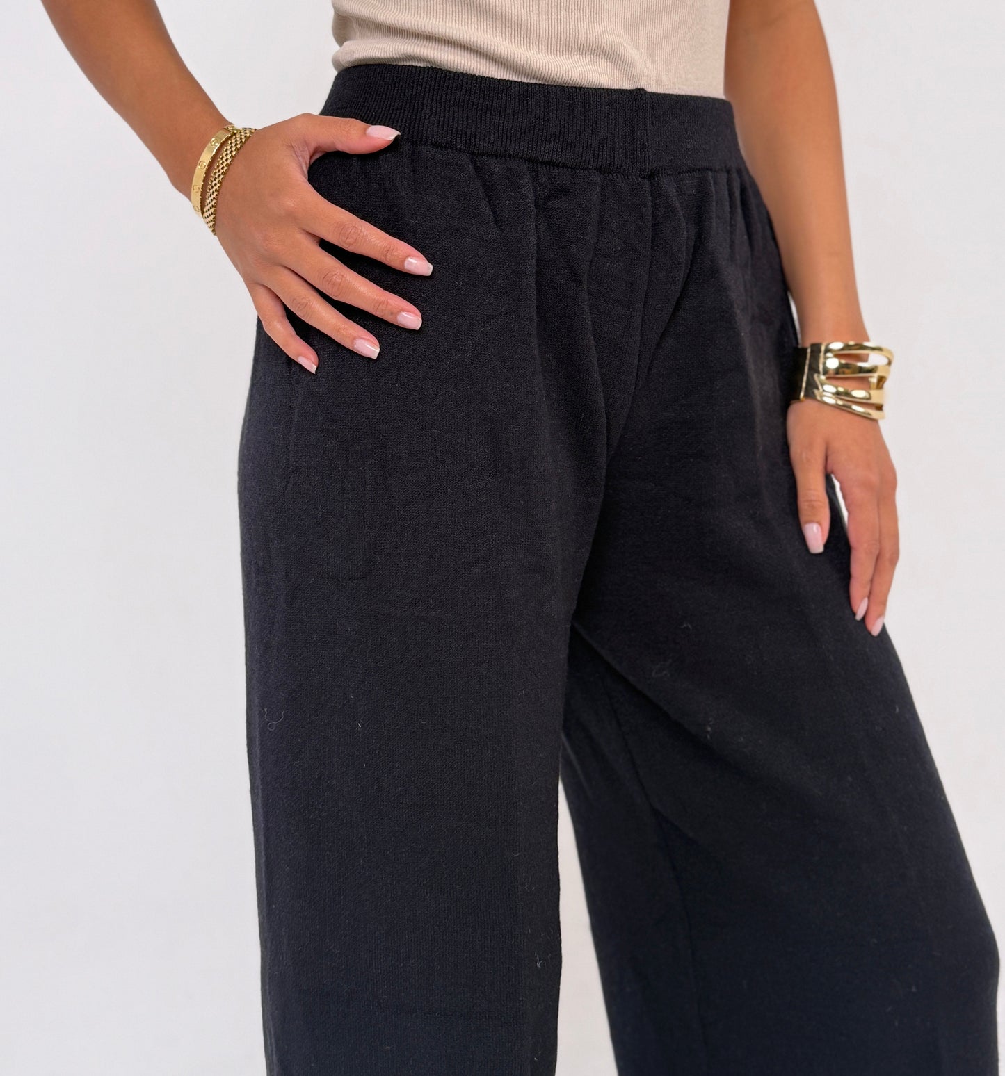 Wool Edit Pants - Black