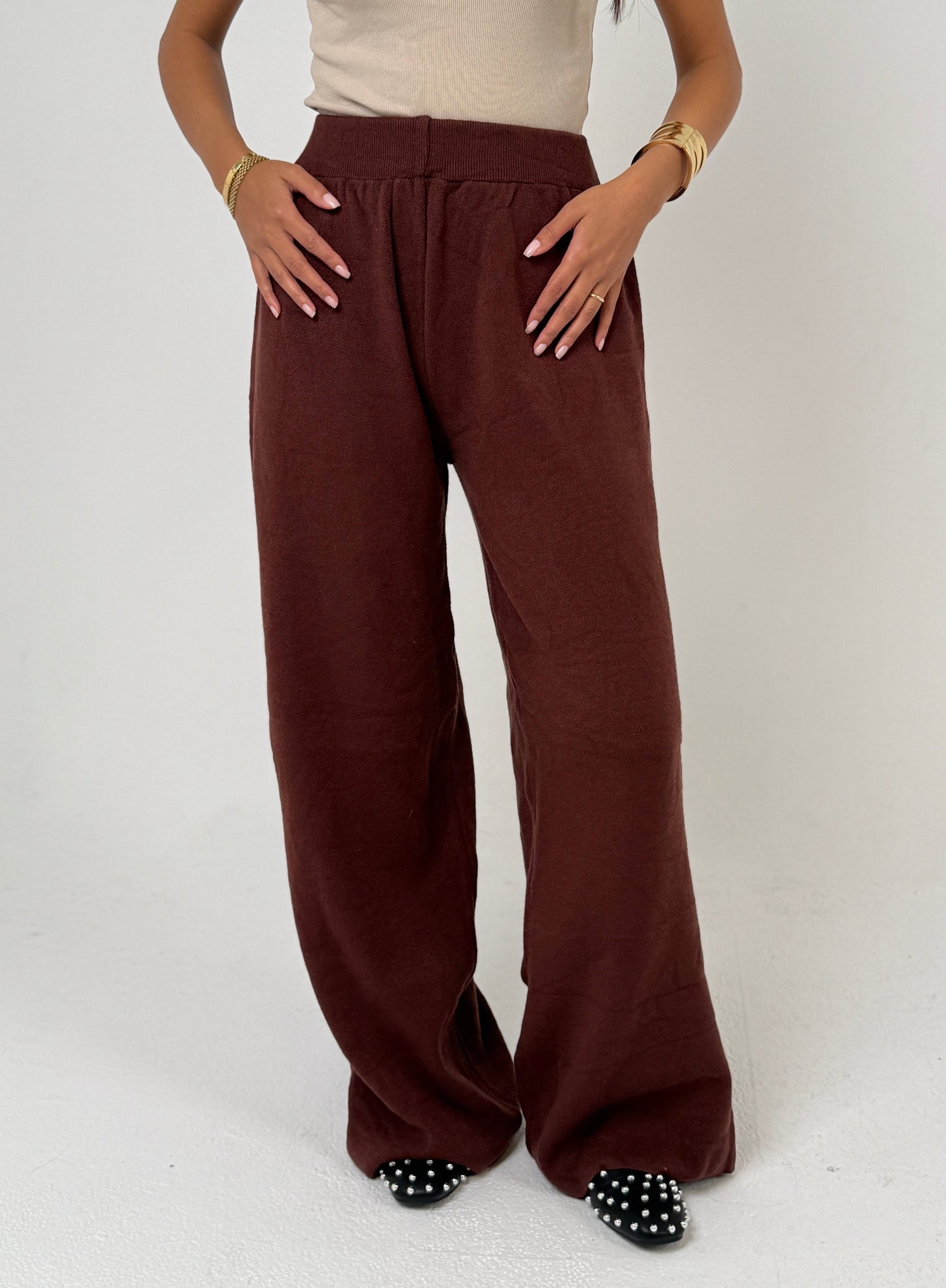 Wool Edit Pants – Brick Red